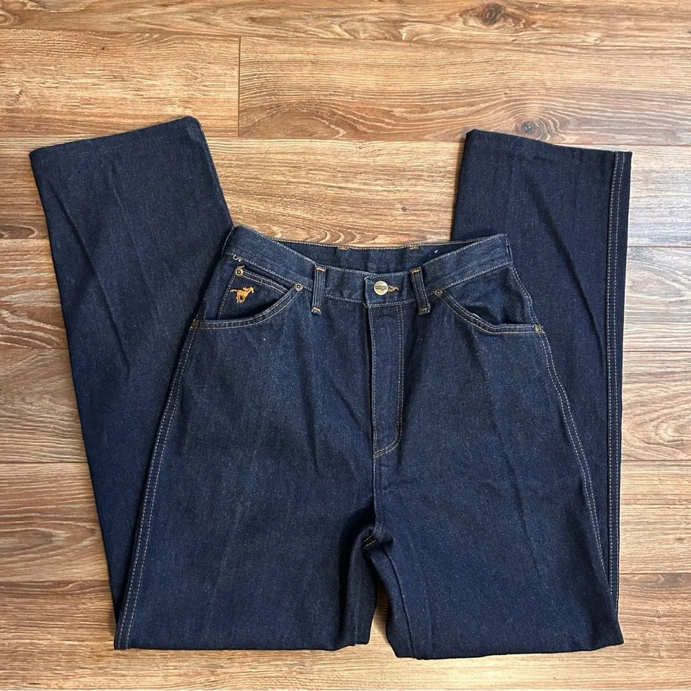Vintage Wrangler Straight High Rise Jeans Size 2/4 Altered